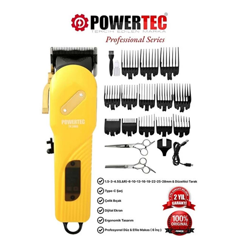 POWERTEC 3000 TRAŞ MAKİNESİ