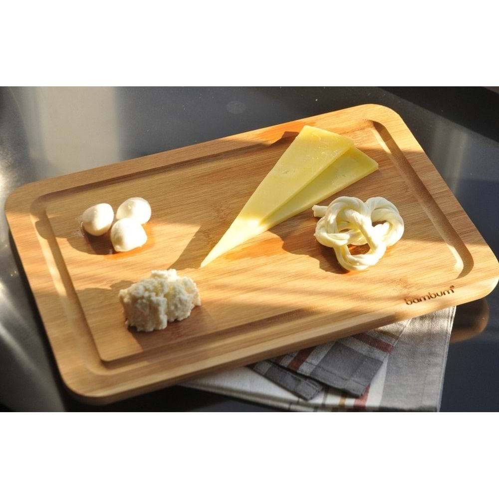 BAMBUM B2109 COSTA BÜYÜK KESME & STEAK TAHTASI