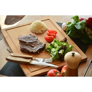BAMBUM B2648 RİTTO BÜYÜK KESME & STEAK TAHTASI