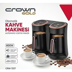 CROWN 2 Lİ OTOMATİK KAHVE MAKİNESİ*4