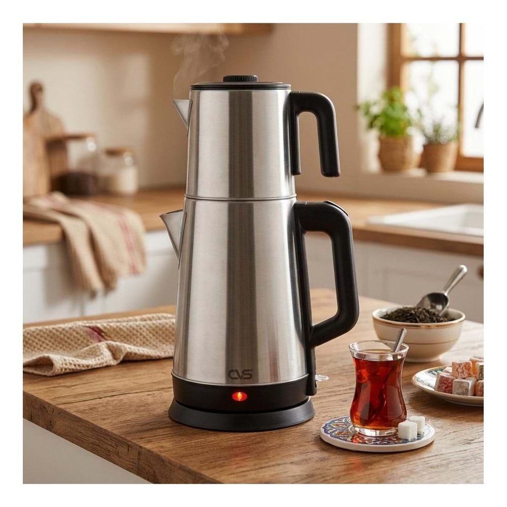 CVS DN1560 INOXIS ÇELİK ÇAYCI*6