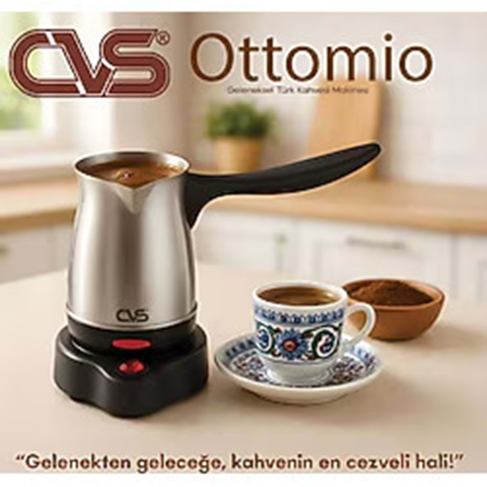CVS OTTOMİO İNOX ÇELİK CEZVE*12