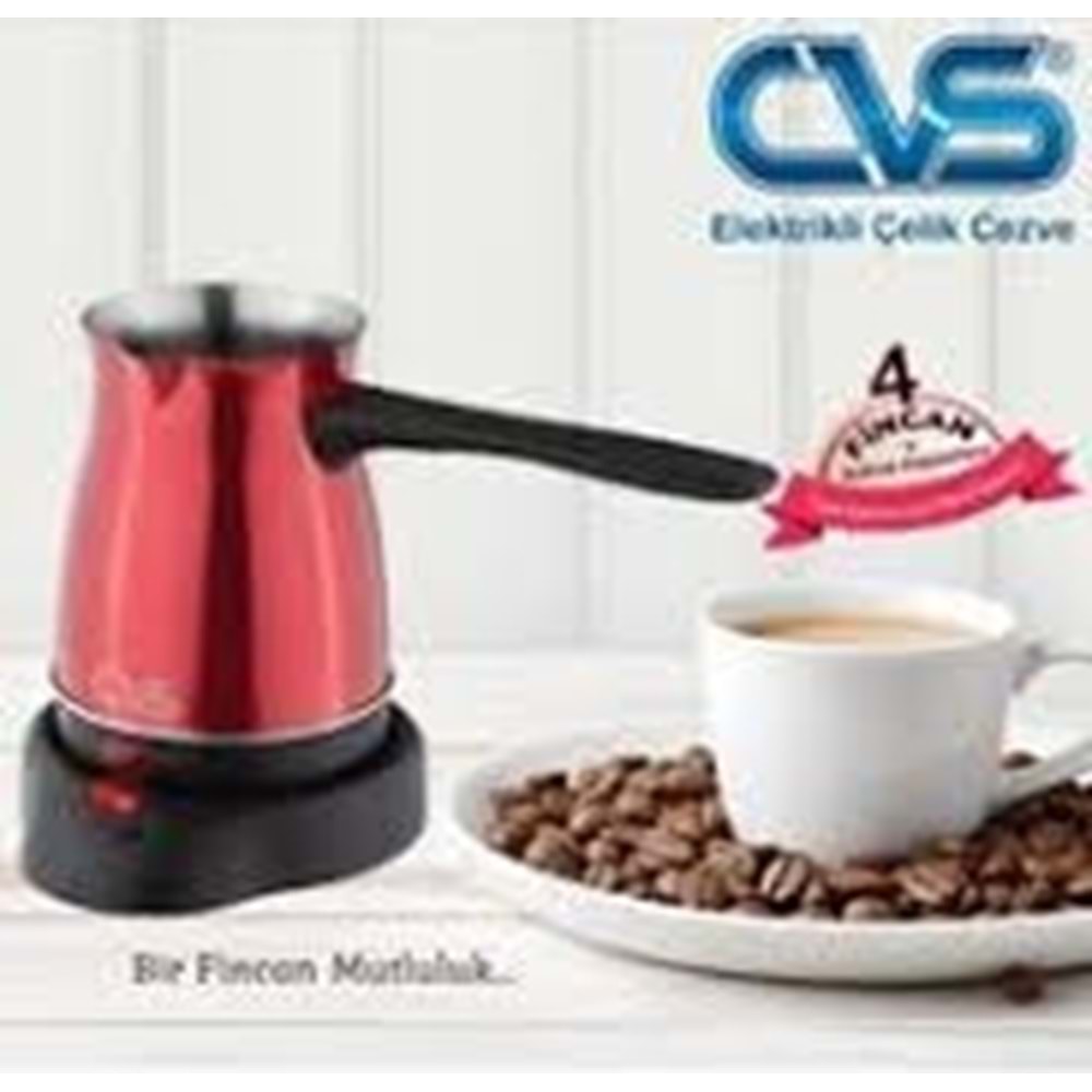 CVS LÜX RENKLİ ÇELİK CEZVE*12