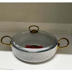 LİDER EFLİN 28CM BASIK GRANİT TENCERE *6