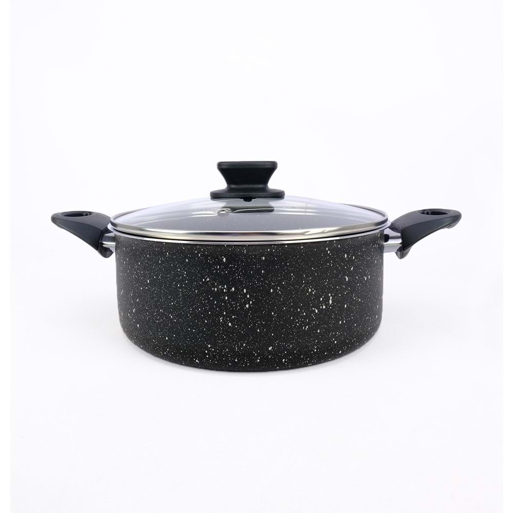 LİDER HİRA 22CM GRANİT DERİN TENCERE*5