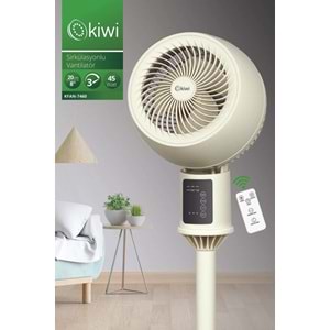 KİWİ 7460 DİJİTAL SİRKÜLASYONLU VANTİLATÖR