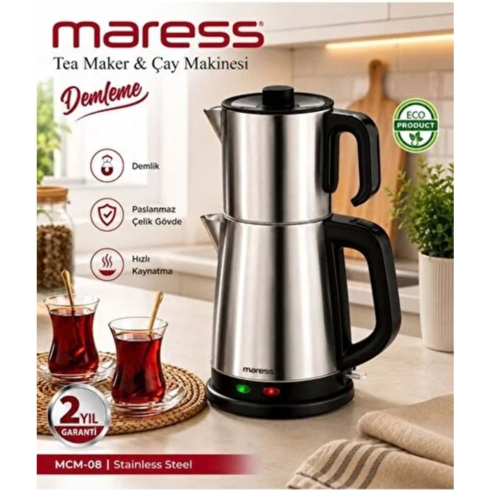 MARESS ELEKTRİKLİ ÇELİK ÇAYCI*6