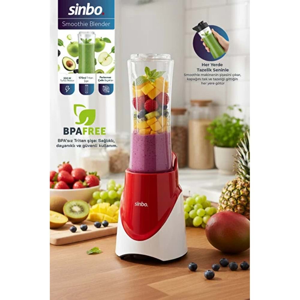 SİNBO SHB-7508 SMOOTHIE BLENDER*4