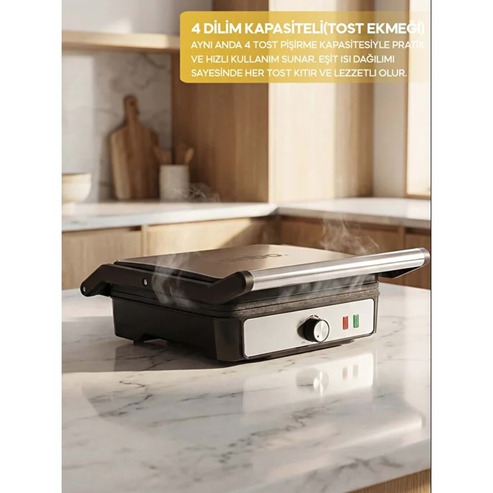SİNBO SSM-2590 DÖKÜM TOST MAKİNESİ*2