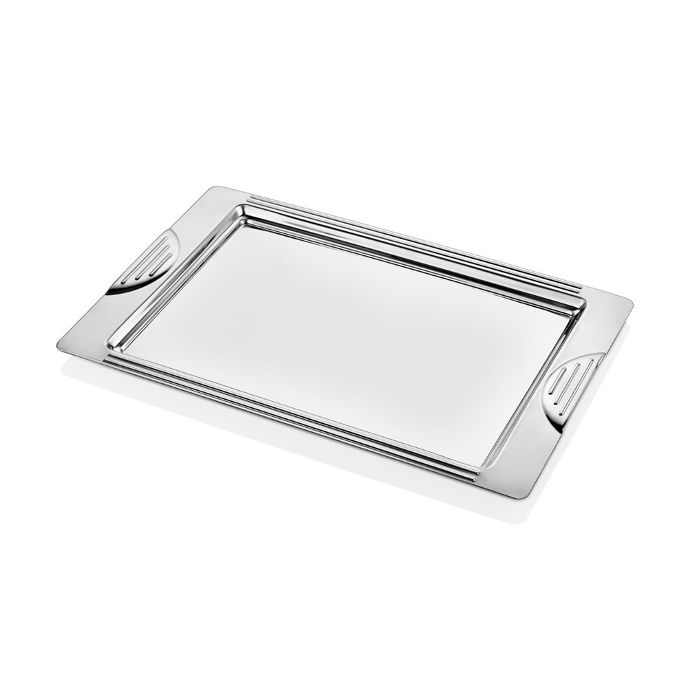 KULPSUZ ÇELİK ÇAY TEPSİSİ