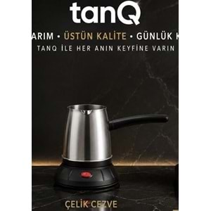 TANQ ELEKTRİKLİ ÇELİK CEZVE*12