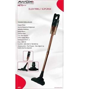 AWOX NETO VC-10 DİK SÜPÜRGE*6